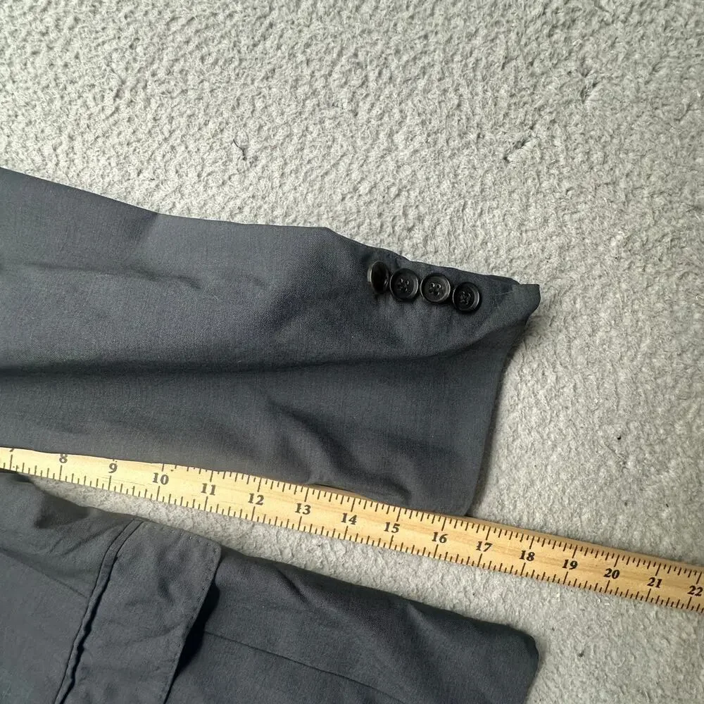 Hugo Boss Guabello Super 120 Huge 2 Genius 1 Italy Mens 38R Sport Blazer Wool